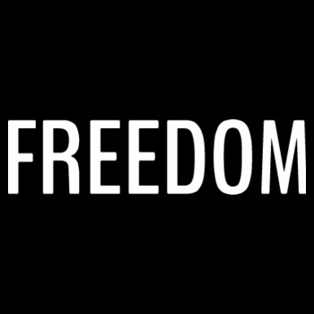'FREEDOM' - Unisex Zip Up Hoodie Design