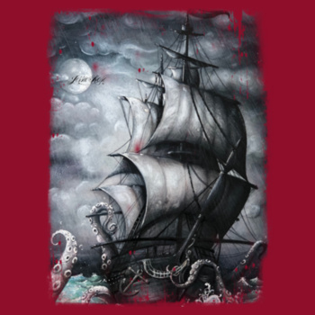 'The Kraken' - Kids/Youth Tee Design