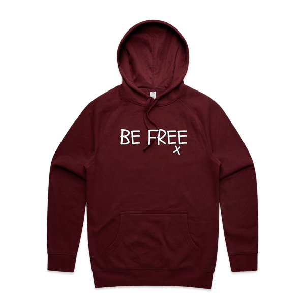 'BE FREE' Boy - Unisex Hoodie Thumbnail