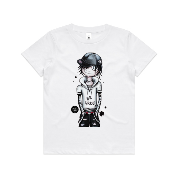 'BE FREE' Boy -  Youth/Kids Tee Thumbnail